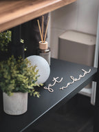 "get naked" Schild zum kleben | in verschiedenen Farben und 2 Größen